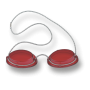 Ochelari UV Goggles Rosu